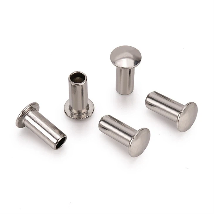 Flat Head Semi-tubular Rivet